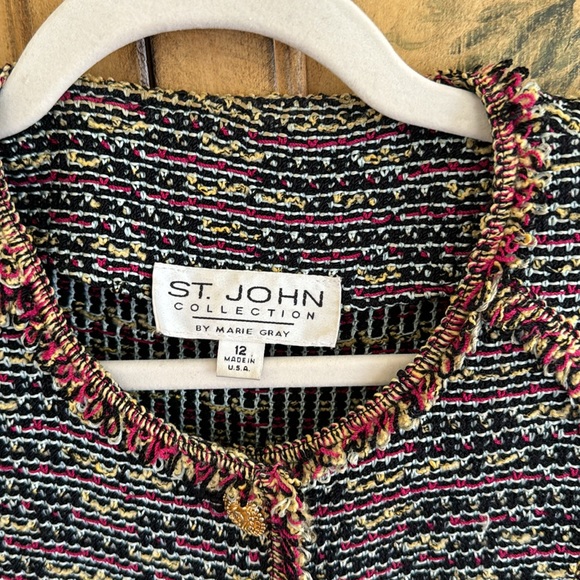 St John Collection multi blazer - Picture 4 of 8